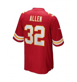 Men's Marcus Allen Red Kansas City Chiefs Game Retired Player Jersey $32.10 Jersey