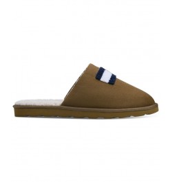 Men's William II Slip-On Scuff Slippers Brown $25.37 Shoes