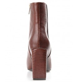 Women's Sarla Textured Bootie PD02 $49.50 Shoes