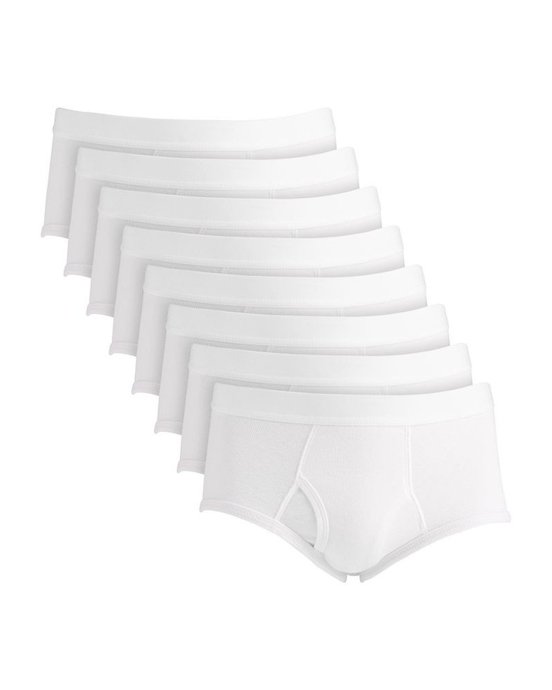 Men's Briefs, 8-Pack White $12.99 Underwear