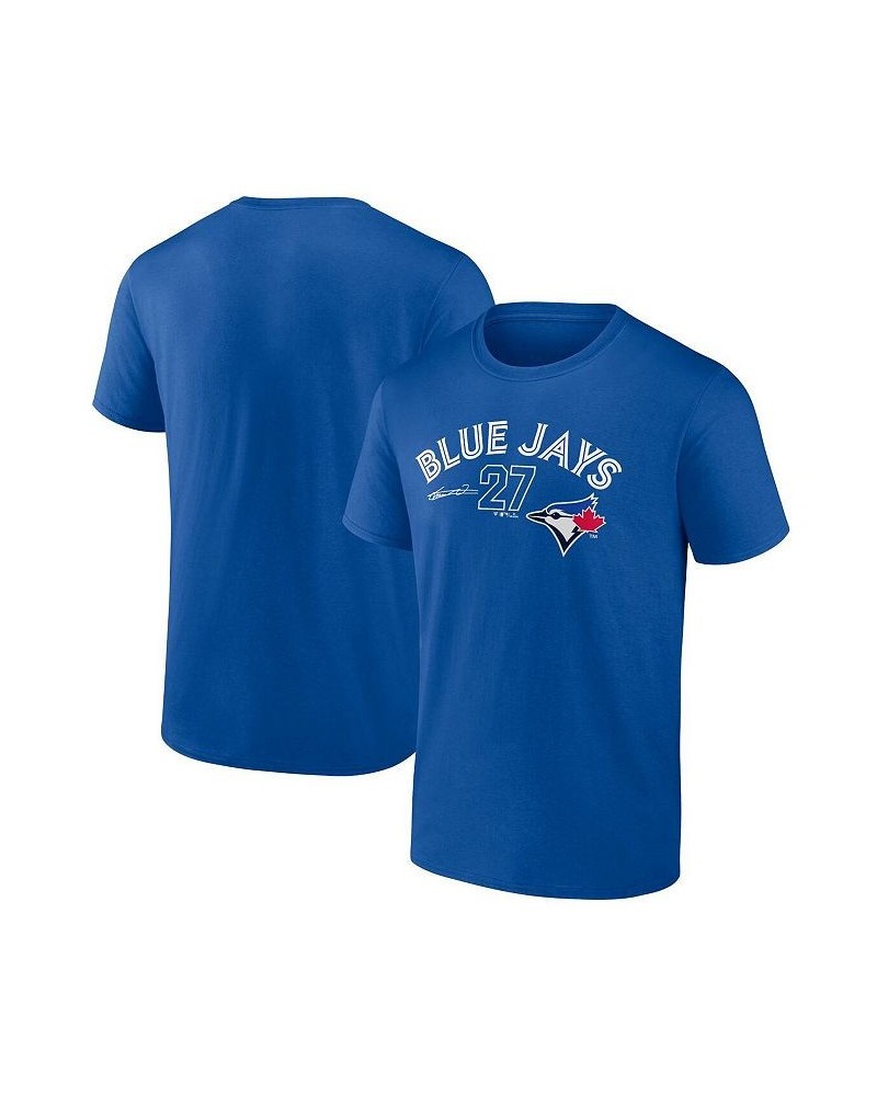 Men's Branded Vladimir Guerrero Jr. Royal Toronto Blue Jays Player Name and Number T-shirt $22.03 T-Shirts