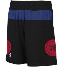 Men's Black, Royal Philadelphia 76Ers Hardwood Classic Reload Swingman Shorts $45.00 Shorts