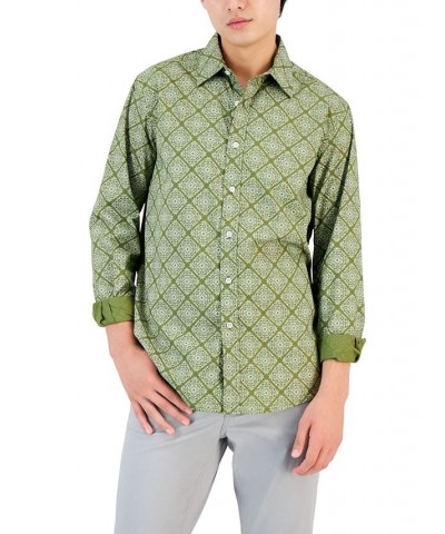 Men's Mono Medal Shirt Green $11.19 Shirts