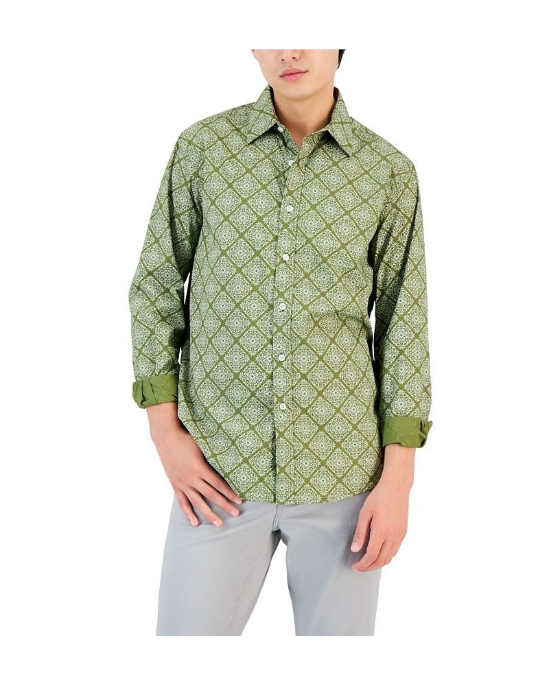 Men's Mono Medal Shirt Green $11.19 Shirts