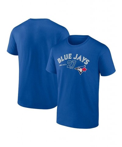 Men's Branded Vladimir Guerrero Jr. Royal Toronto Blue Jays Player Name and Number T-shirt $22.03 T-Shirts