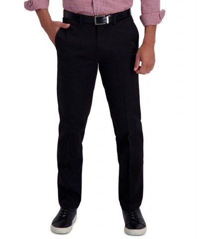 Men's Premium Comfort Classic-Fit Stretch Dress Pants Black $29.14 Pants