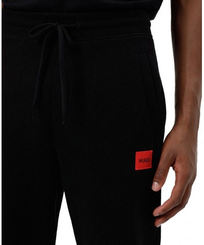 Hugo Boss Men's Doak212 Regular-Fit Logo Joggers Black $60.16 Pants