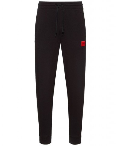 Hugo Boss Men's Doak212 Regular-Fit Logo Joggers Black $60.16 Pants