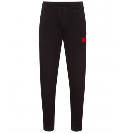 Hugo Boss Men's Doak212 Regular-Fit Logo Joggers Black $60.16 Pants