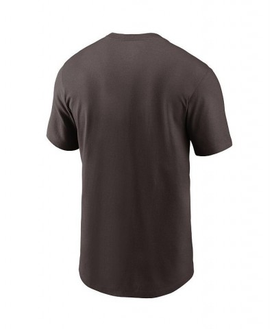 Men's Brown Cleveland Browns Team Property Of Essential T-shirt $18.00 T-Shirts