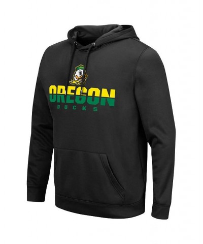 Men's Black Oregon Ducks Lantern Pullover Hoodie $33.79 Sweatshirt