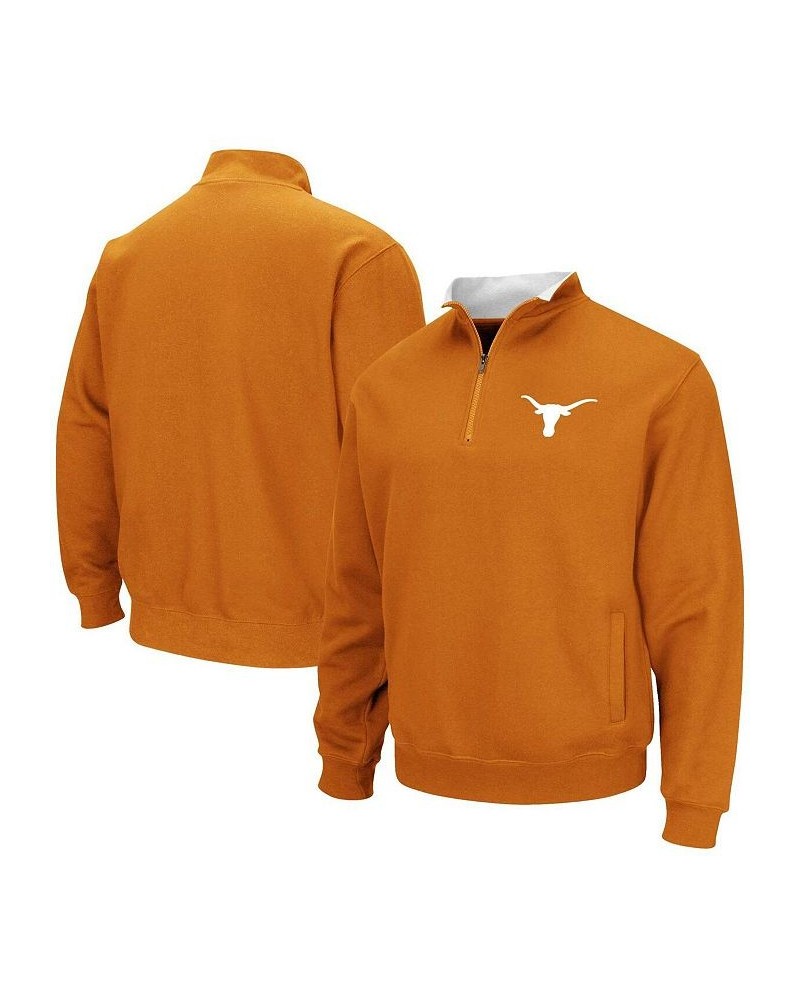 Men's Texas Orange Texas Longhorns Tortugas Quarter-Zip Sweatshirt $30.59 Sweatshirt