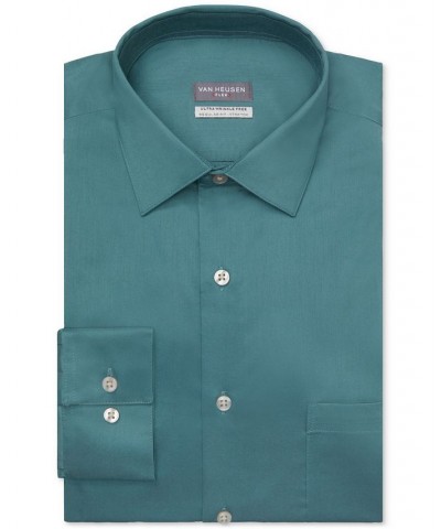 Men's Regular-Fit Ultraflex Dress Shirt Green $17.00 Dress Shirts