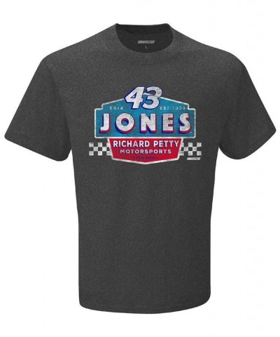 Men's Heather Charcoal Erik Jones Vintage-Inspired Duel T-shirt $14.00 T-Shirts