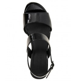 Women's Reebeka Platform Sandals Black $46.53 Shoes