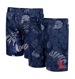 Men's Navy Ole Miss Rebels The Dude Swim Shorts $27.30 Swimsuits