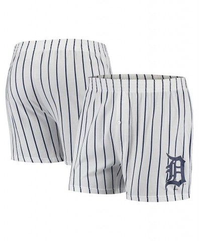 Men's White Detroit Tigers Vigor Boxer Shorts $20.00 Shorts