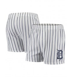 Men's White Detroit Tigers Vigor Boxer Shorts $20.00 Shorts