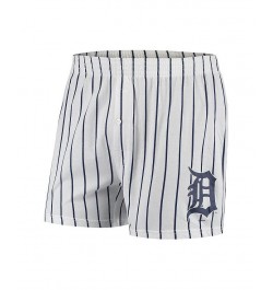 Men's White Detroit Tigers Vigor Boxer Shorts $20.00 Shorts