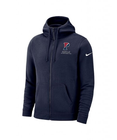 Men's Navy Pennsylvania Quakers Club Full-Zip Hoodie $39.95 Sweatshirt