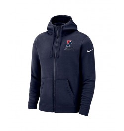 Men's Navy Pennsylvania Quakers Club Full-Zip Hoodie $39.95 Sweatshirt