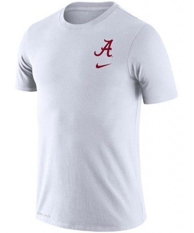 Men's White Alabama Crimson Tide DNA Logo Performance T-shirt $18.40 T-Shirts