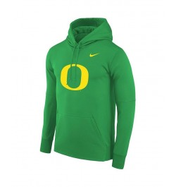 Men's Green Oregon Ducks Performance Pullover Hoodie $45.00 Sweatshirt