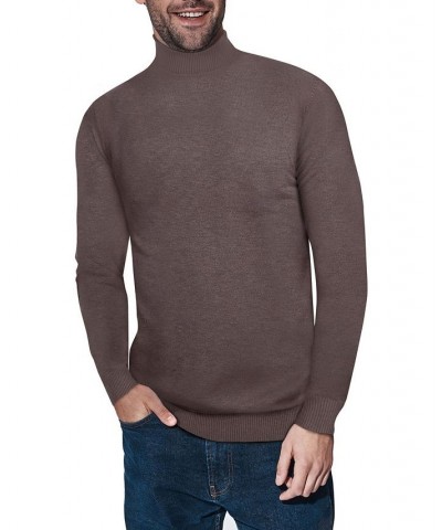 Men's Turtleneck Pull Over Sweater Chrome $22.00 Sweaters