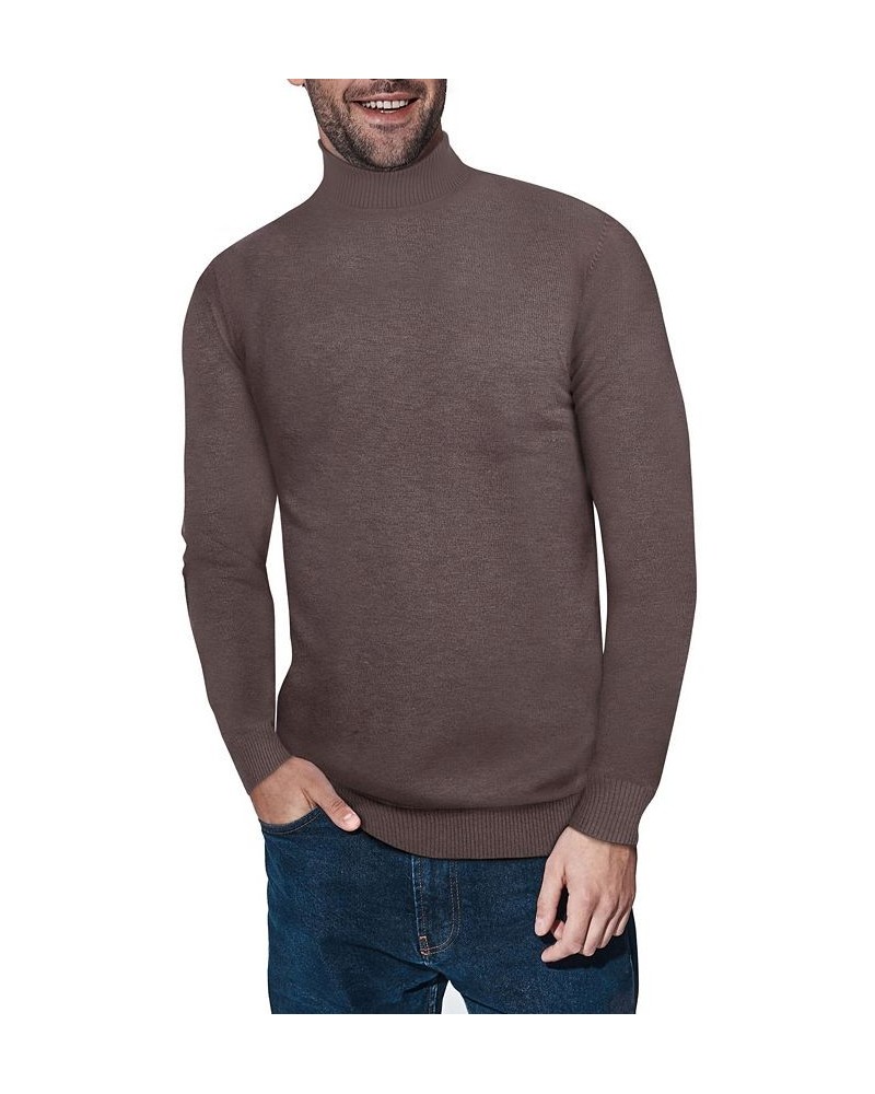 Men's Turtleneck Pull Over Sweater Chrome $22.00 Sweaters