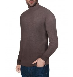 Men's Turtleneck Pull Over Sweater Chrome $22.00 Sweaters