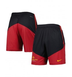 Men's Black and Cardinal Iowa State Cyclones Performance Player Shorts $23.99 Shorts