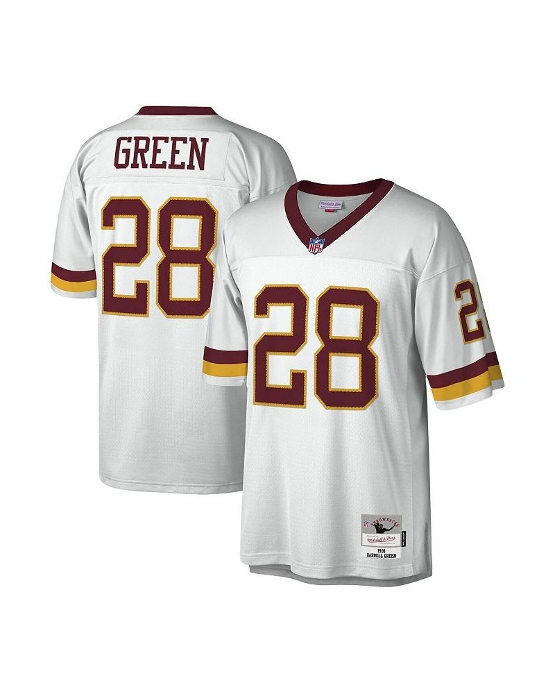 Men's Darrell Green White Washington Football Team Legacy Replica Jersey $56.10 Jersey