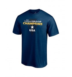 Men's Branded Navy Usmnt 2021 Concacaf Gold Cup Champions T-shirt $16.73 T-Shirts