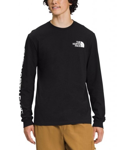 Men's Logo Graphic Long-Sleeve T-Shirt Black $22.50 T-Shirts