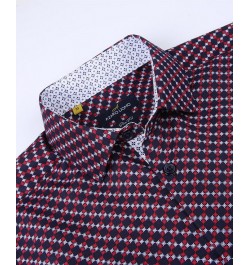 Men's Slim Fit Business Nautical Button Down Dress Shirt $14.35 Dress Shirts