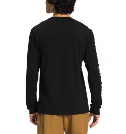 Men's Logo Graphic Long-Sleeve T-Shirt Black $22.50 T-Shirts