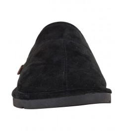 Men's Scuff Slippers Black $34.19 Shoes