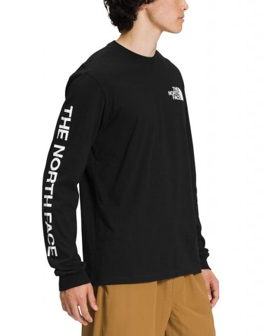 Men's Logo Graphic Long-Sleeve T-Shirt Black $22.50 T-Shirts