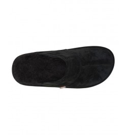 Men's Scuff Slippers Black $34.19 Shoes