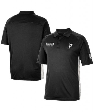 Men's Black Providence Friars OHT Military-Inspired Appreciation Snow Camo Polo Shirt $31.79 Polo Shirts