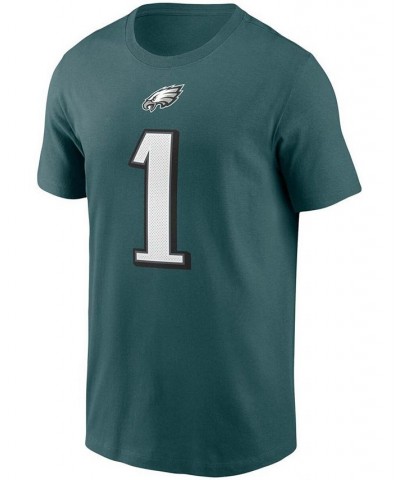 Men's Jalen Hurts Midnight Green Philadelphia Eagles Player Name & Number T-shirt $28.99 T-Shirts