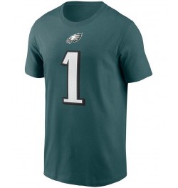 Men's Jalen Hurts Midnight Green Philadelphia Eagles Player Name & Number T-shirt $28.99 T-Shirts