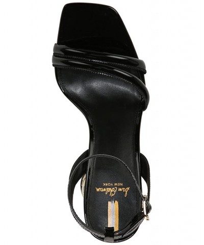 Women's Kayden Strappy Dress Sandals Black $56.00 Shoes