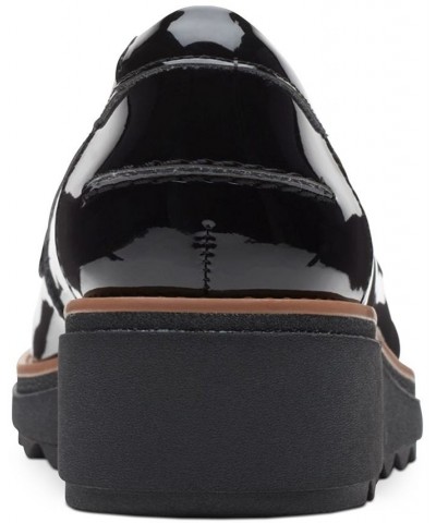 Women's Collection Sharon Gracie Loafers Black $50.14 Shoes