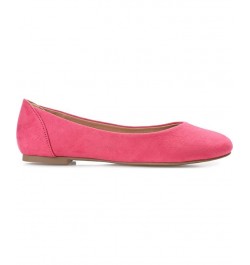 Women's Comfort Kavn Flats Pink $36.80 Shoes