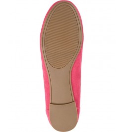 Women's Comfort Kavn Flats Pink $36.80 Shoes