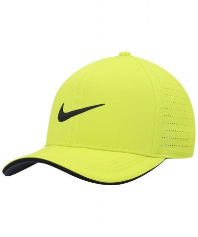 Men's Neon Green Classic99 Performance Flex Hat Blue $29.39 Hats