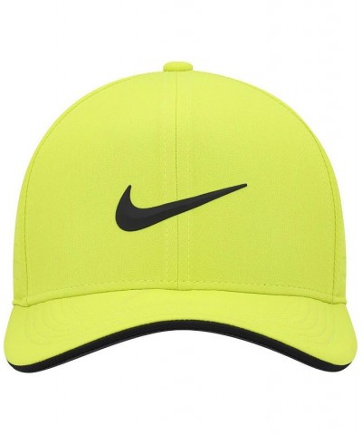 Men's Neon Green Classic99 Performance Flex Hat Blue $29.39 Hats