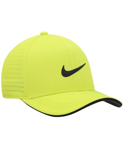 Men's Neon Green Classic99 Performance Flex Hat Blue $29.39 Hats