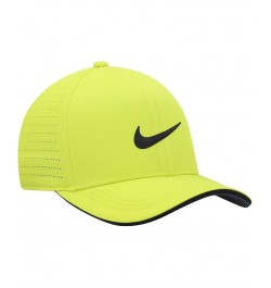 Men's Neon Green Classic99 Performance Flex Hat Blue $29.39 Hats